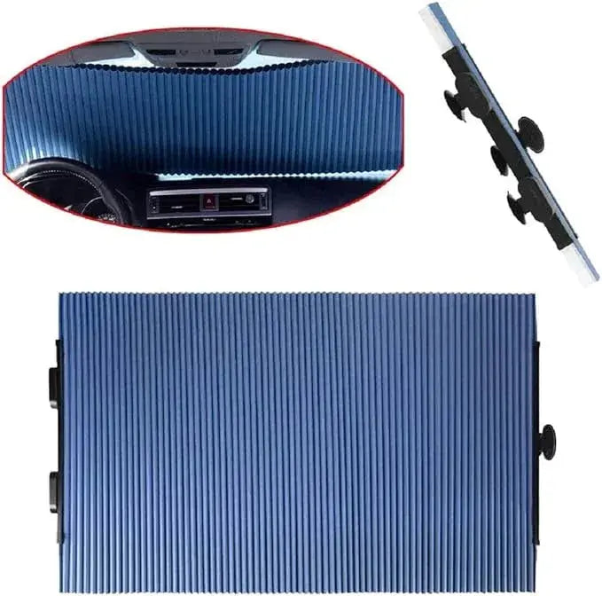 Retractable Car Windshield Sun Shade | UV Protection Foldable Sunshade - StylesNestArabia
