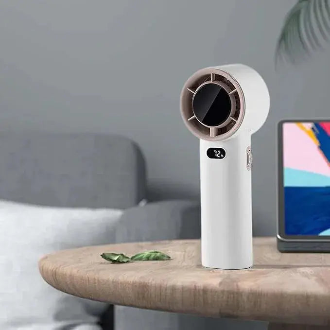 Portable Rechargeable Cooling Fan – USB Mini Handheld Fan with Adjustable Speed