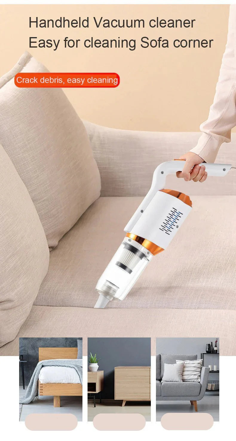 Wireless Vacuum Cleaner HY-118 – Cordless Handheld Vacuum with LED Light