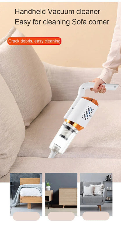 Wireless Vacuum Cleaner HY-118 – Cordless Handheld Vacuum with LED Light