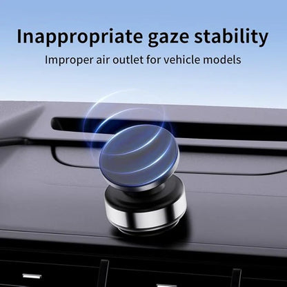 Magnetic Vacuum Phone Holder – Rechargeable Multi-Angle Smartphone Mount