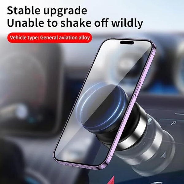 Magnetic Vacuum Phone Holder – Rechargeable Multi-Angle Smartphone Mount