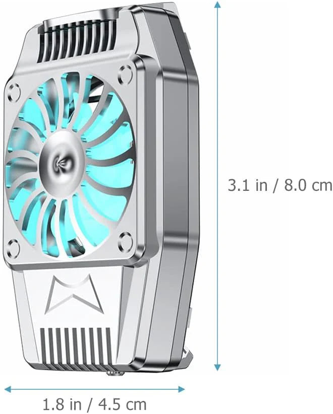 Mobile Game Cooling Fan – Clip-On Smartphone Gaming Cooler