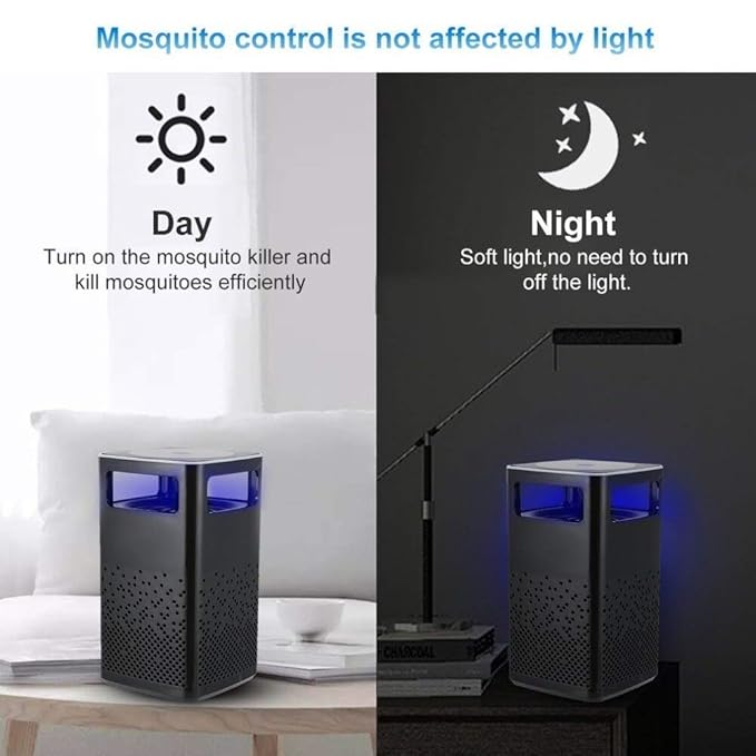 Nano-Wave Photocatalytic Anti-Mosquito Lamp – Indoor Mosquito Trap Light