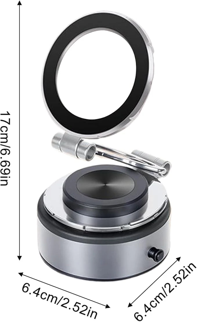 Dashboard Phone Holder for Car – 360° Rotating Magnetic Mobile Stand - StylesNest Arabia