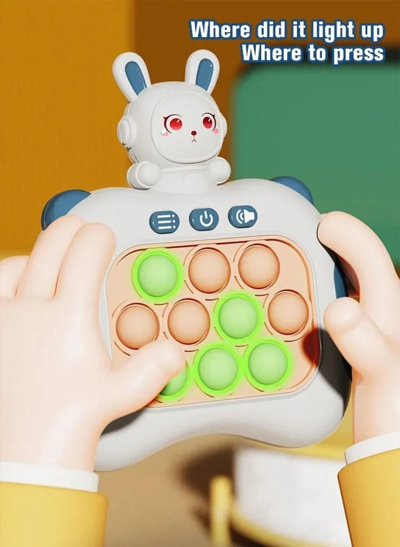 Fast Push Good Partner Bunny Pop It Toy – Kids Push Bubble Sensory Toy