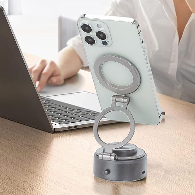 Dashboard Phone Holder for Car – 360° Rotating Magnetic Mobile Stand - StylesNest Arabia