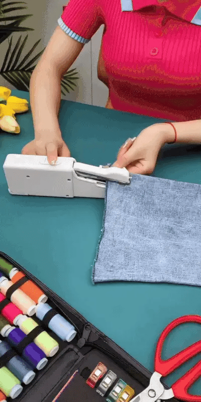 Portable Handheld Sewing Machine | Quick Stitch Repair Tool - StylesNest Arabia
