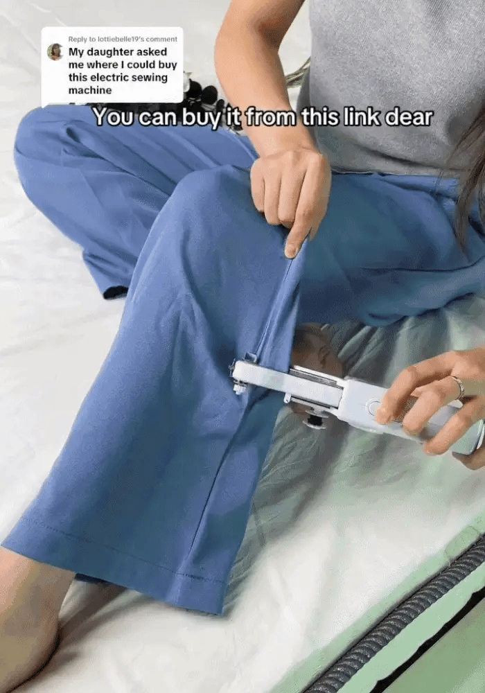 Portable Handheld Sewing Machine | Quick Stitch Repair Tool - StylesNest Arabia