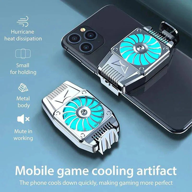Mobile Game Cooling Fan – Clip-On Smartphone Gaming Cooler