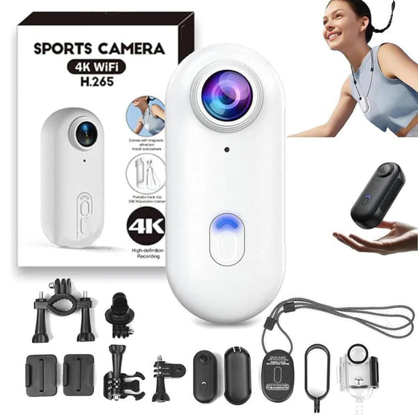 كاميرا رياضية أكشن 4K مقاومة للماء – كاميرا خارجية تحت الماء 30 متر