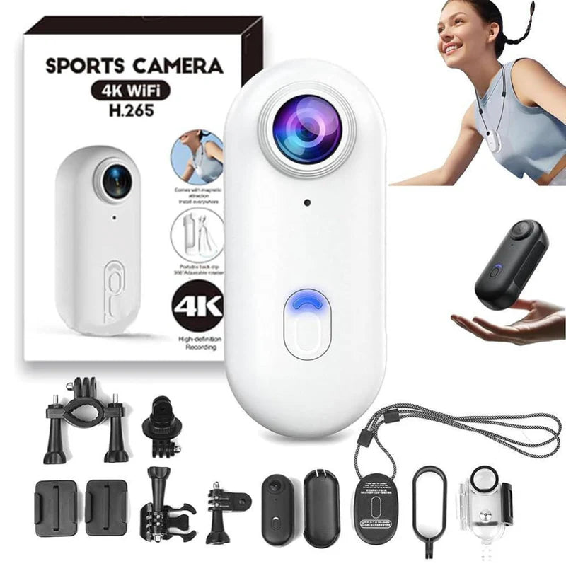 4K Waterproof Sports Action Camera – 30M Underwater Outdoor Camera