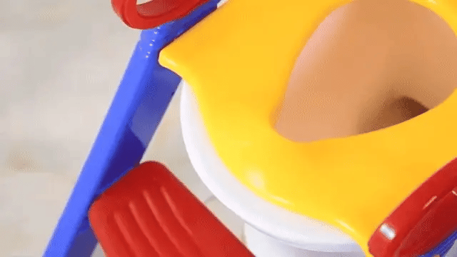 Children's Toilet Training Seat | Foldable Potty Training Ladder Zambeel