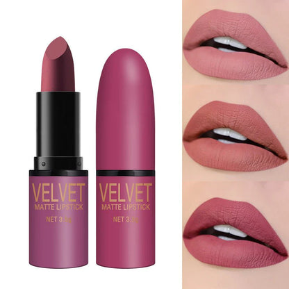 Bullet Matte Lipstick Set – 6 Pcs Waterproof Non-Stick Lip Color Kit