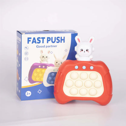 Fast Push Good Partner Bunny Pop It Toy – Kids Push Bubble Sensory Toy