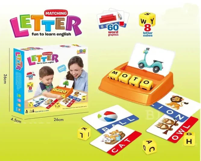 Xiaoshuanghe Matching Letter – Fun to Learn English Educational Toy