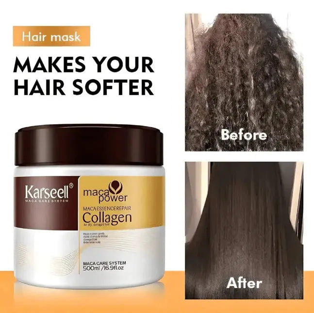 🔥Karseell Maca Power Collagen Hair Mask 500ml Zambeel