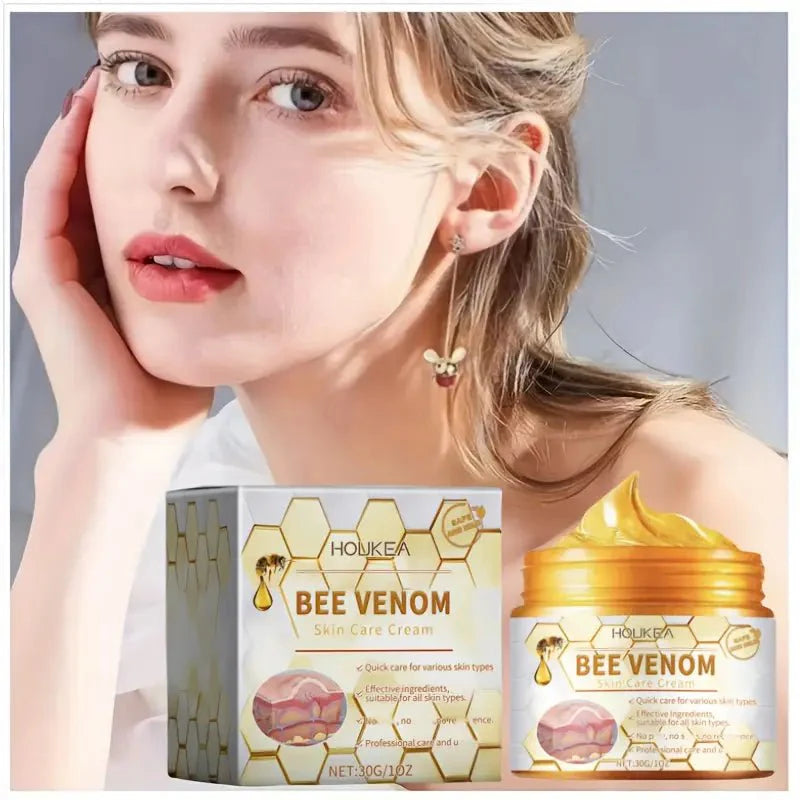 HOUKEA Bee Venom Skin Care Cream – 30g Daily Skin Care Cream