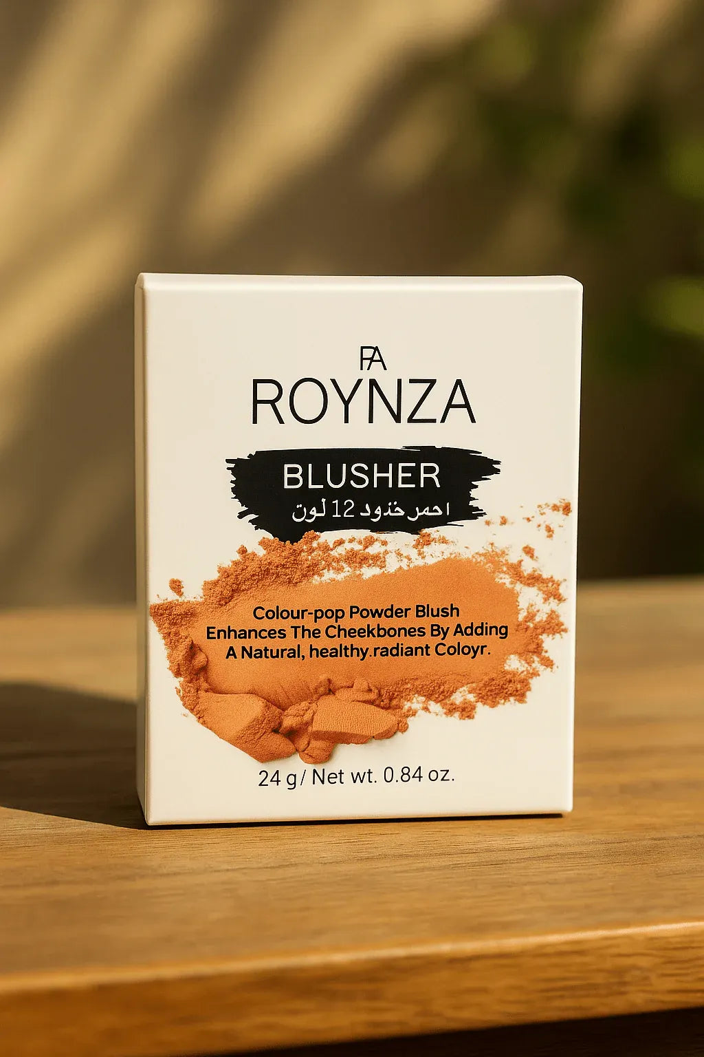 Roynza 12 Color Powder Blush Palette 24g | Natural Matte & Radiant Blusher Zambeel