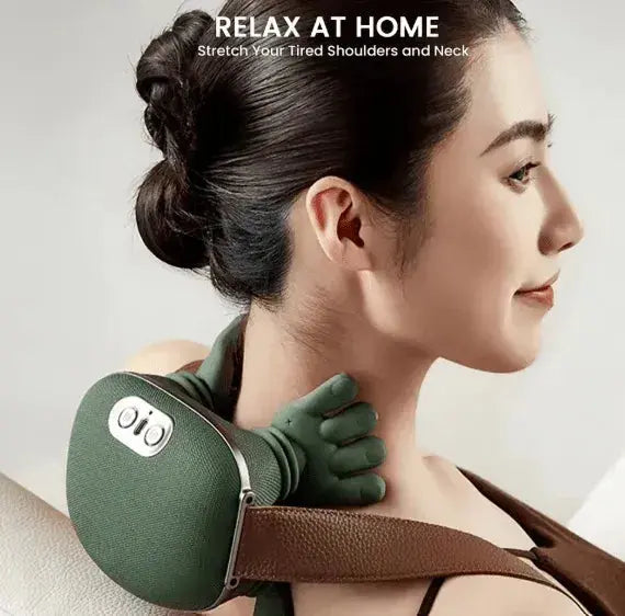 Relieve Neck & Shoulder Pain | Portable Deep Kneading Massager