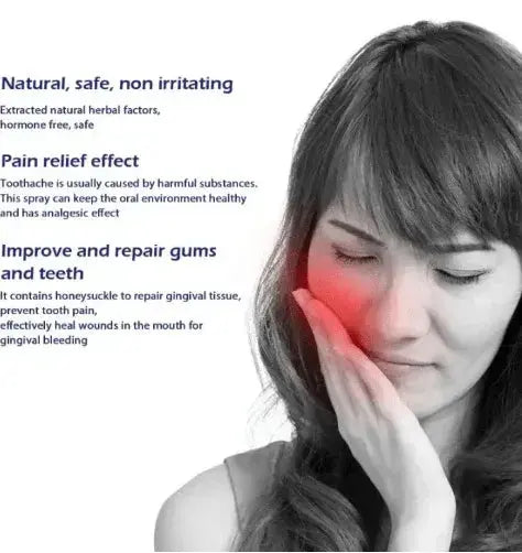South Moon Herbal Toothache Relief Spray 20ml for Teeth & Gum Care