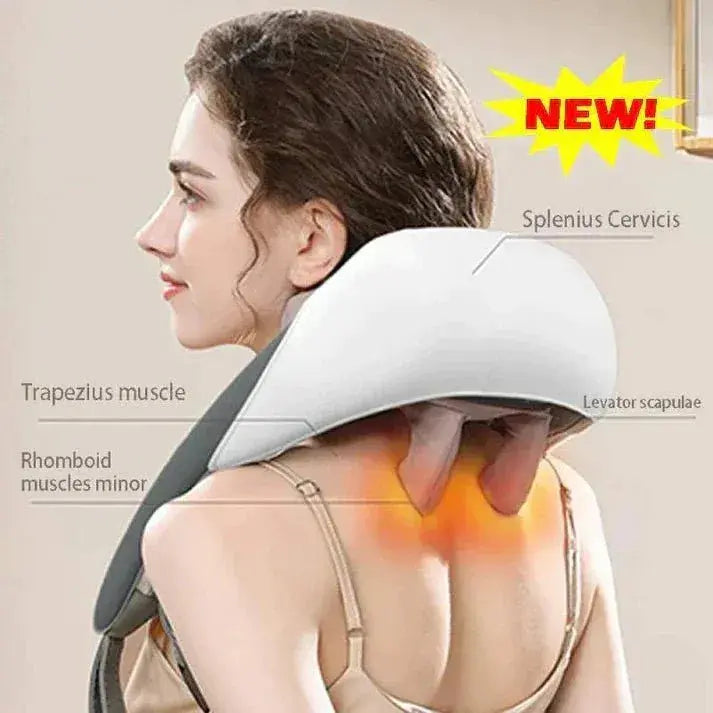 🔥Muscle Magic Massage Pillow – Rechargeable Neck & Body Massage Pillow