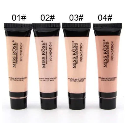 Miss Rose Matte Liquid Foundation with buildable coverage and oil-control formula for a smooth natural matte finish.