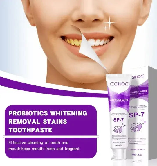 Deep Clean Whitening Toothpaste 120g | Fresh Breath & Enamel Protection Zambeel
