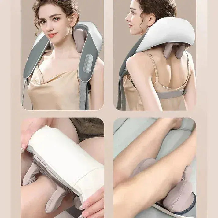 🔥Muscle Magic Massage Pillow – Rechargeable Neck & Body Massage Pillow