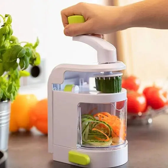 Universal Food Spiralizer | Manual Vegetable Slicer & Spiral Cutter - StylesNestArabia