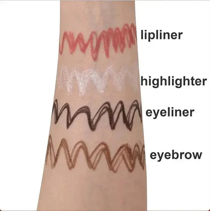 4 in 1 Makeup Pen | Eyeliner, Lip Liner, Brow Pencil & Highlighter - StylesNestArabia