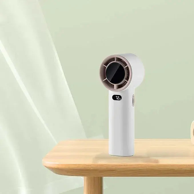 Portable Rechargeable Cooling Fan – USB Mini Handheld Fan with Adjustable Speed