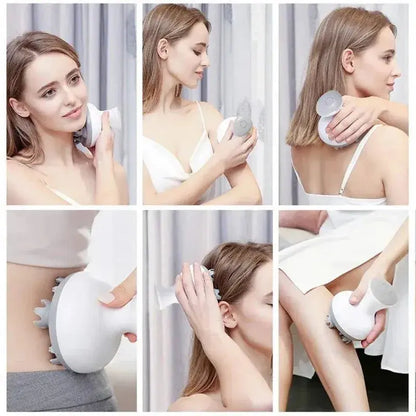 🔥Electric Scalp & Body Massager – Rechargeable Handheld Massage Device