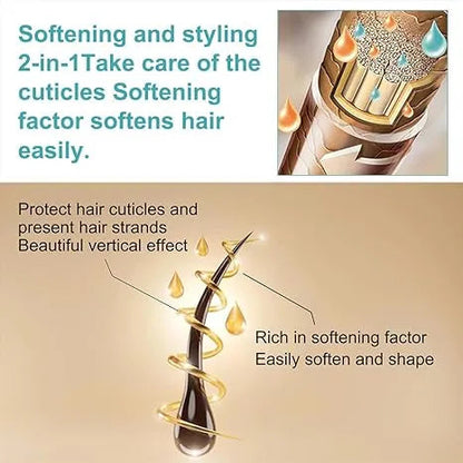 🔥EELHOE Protein Correcting Hair Straightening Cream 60ml | Smooth & Frizz Control Hair Cream Zambeel