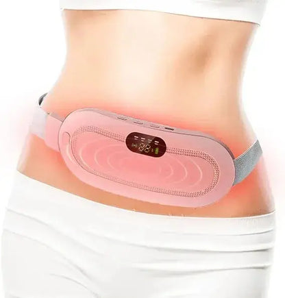 Relieve Period Cramps Fast | Portable Menstrual Heating & Massage Belt