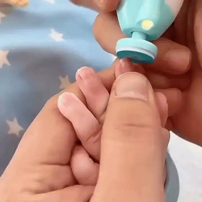 🔥Baby Electric Nail Trimmer Set – Safe Nail File & Grooming Kit for Newborns, Infants & Toddlers