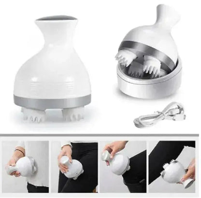 🔥Electric Scalp & Body Massager – Rechargeable Handheld Massage Device