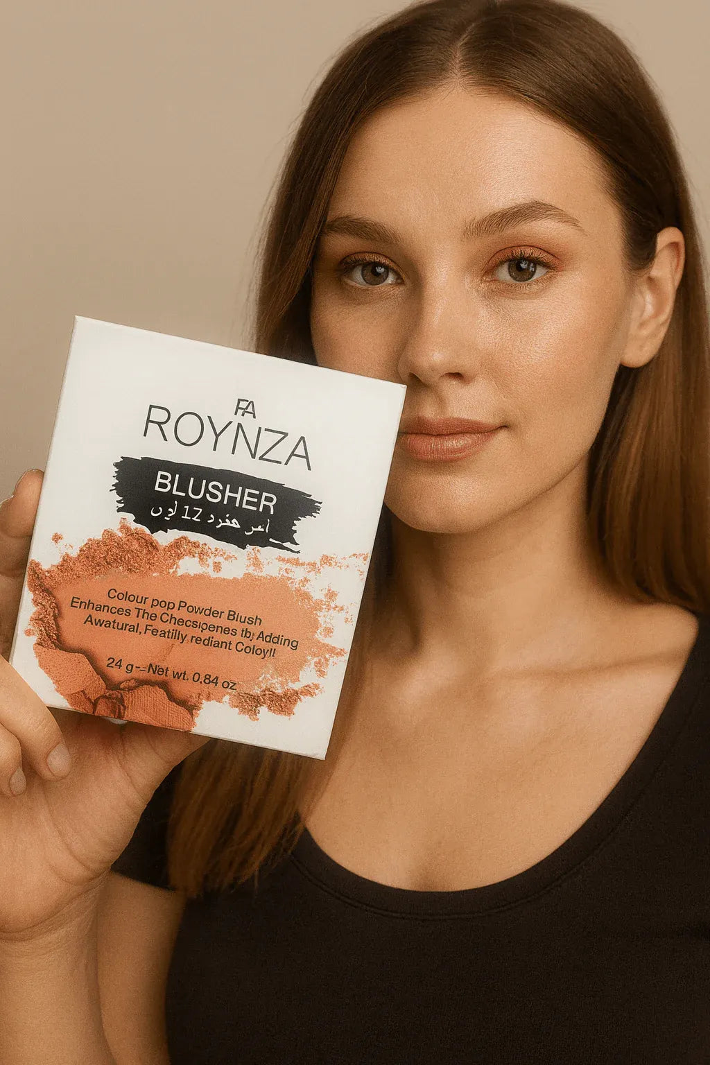 Roynza 12 Color Powder Blush Palette 24g | Natural Matte & Radiant Blusher Zambeel
