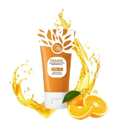 Remove Dead Skin & Reveal Naturally Glowing Skin | Orange Brightening Exfoliating Gel