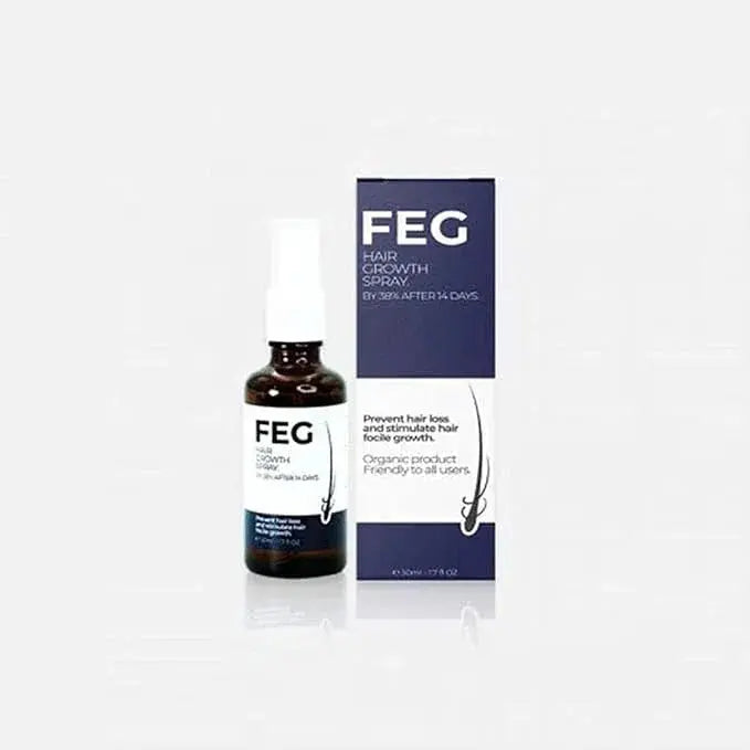 FEG Hair Growth Spray 50ml – Herbal Hair & Scalp Nourishing Spray for Stronger, Healthier Looking Hair