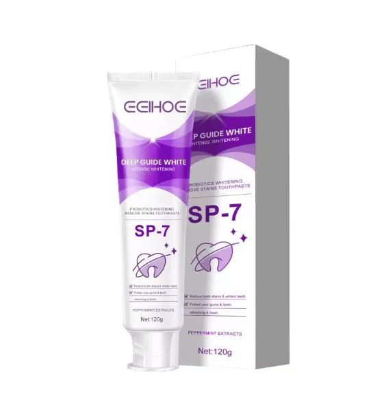 Deep Clean Whitening Toothpaste 120g | Fresh Breath & Enamel Protection Zambeel