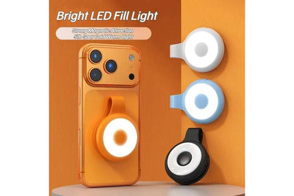 MagSnap Magnetic Fill Light – Rechargeable Selfie & Video Light