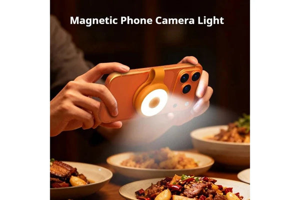 MagSnap Magnetic Fill Light – Rechargeable Selfie & Video Light