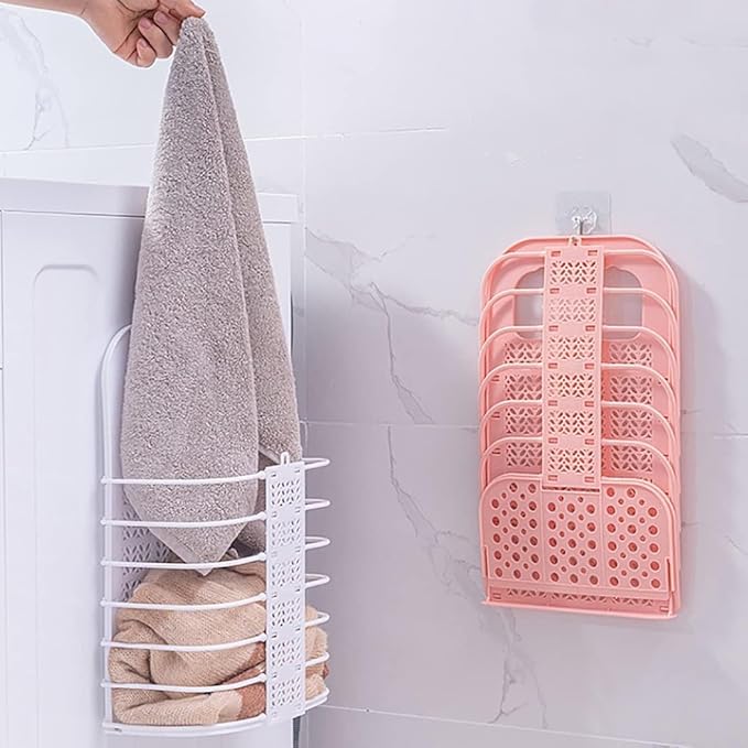 Portable Plastic Storage Basket – Handheld & Hangable Multi-Layer Organizer
