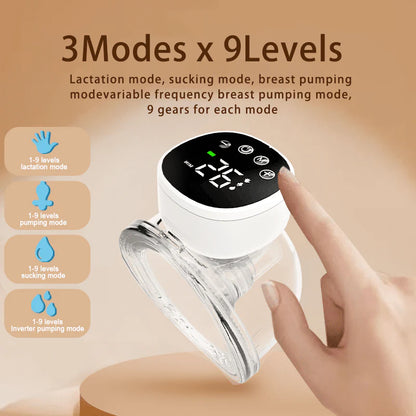 Wearable Electric Breast Pump MY-376 – Hands-Free Portable Pump